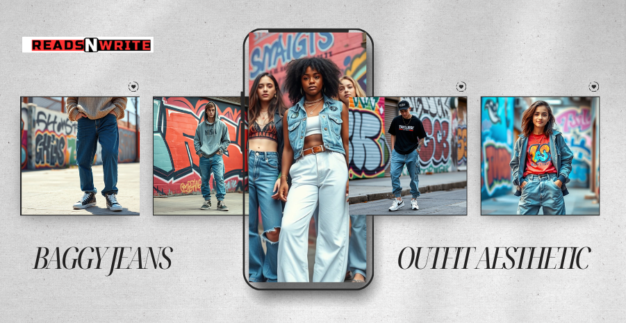 Master the Baggy Jeans Outfit Aesthetic: Rock Layered Tops, Chunky Sneakers, and Bold Statement Accessories with Confidence
