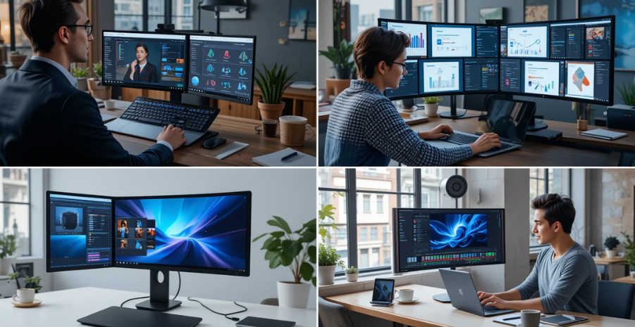 Best Laptop Screen Extenders for Work, Study, and Travel: A Complete Guide to Boosting Productivity with Dual and Triple Monitors
