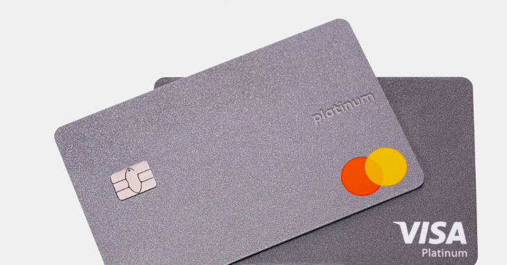 Shopper paying at a checkout terminal with a card