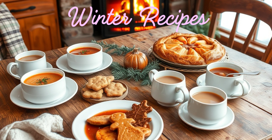 Winter Recipes: Warming Drinks, Hearty Mains, Snacks and Desserts for Cold Days