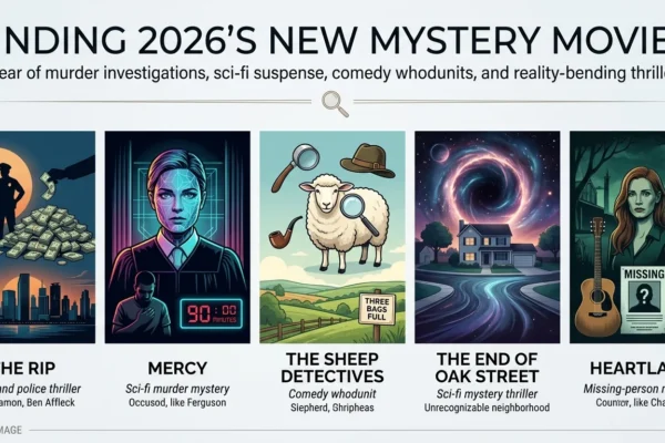 New Mystery Movies to Watch in 2026: Fresh Whodunits, Crime Thrillers, and Twisty Picks